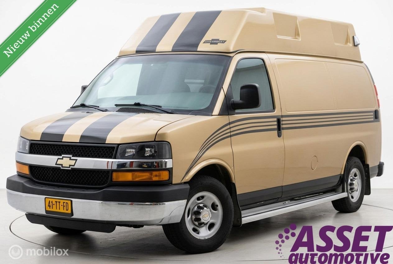 Chevrolet Chevy Van 6.0 V8 LPG | professionele camperombouw, Caravans en Kamperen, Campers, 300 Renaissance Center, Detroit, MI 48265, Verenigde Staten (USA)