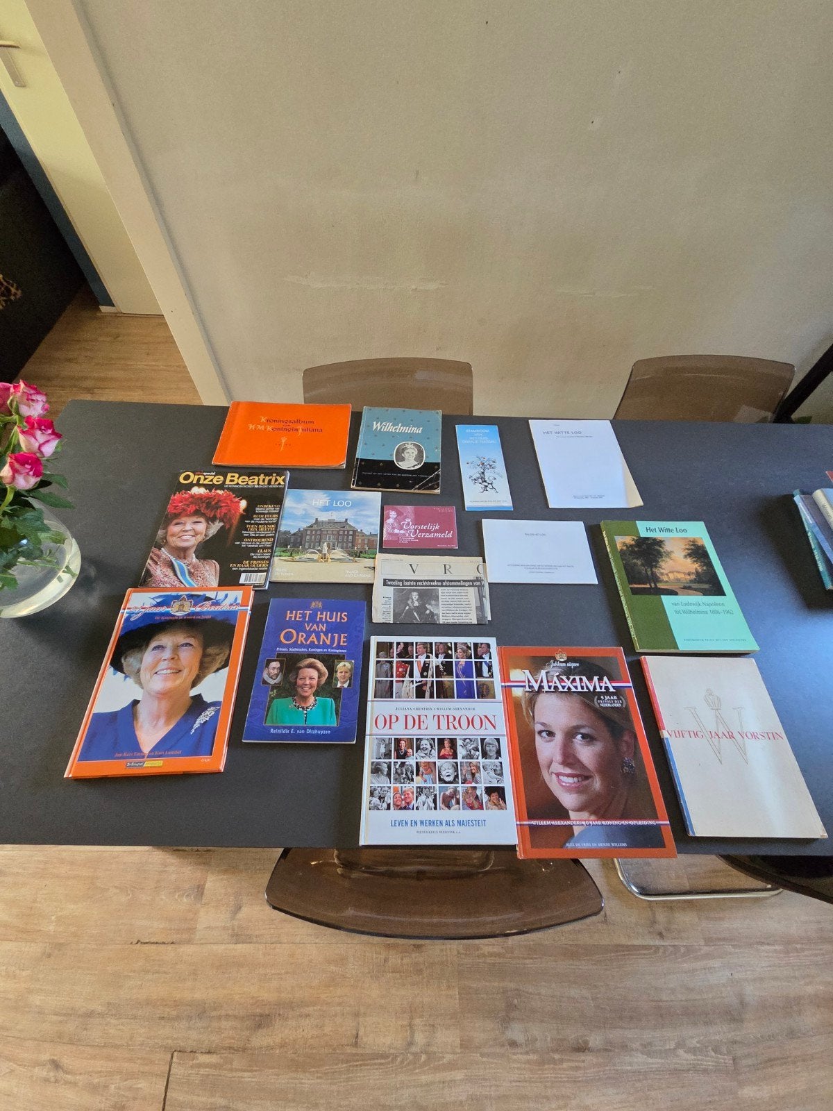 partij oranje boeken koninklijk huis  paleis het loo, Verzamelen, Koninklijk Huis en Royalty, Ophalen of Verzenden