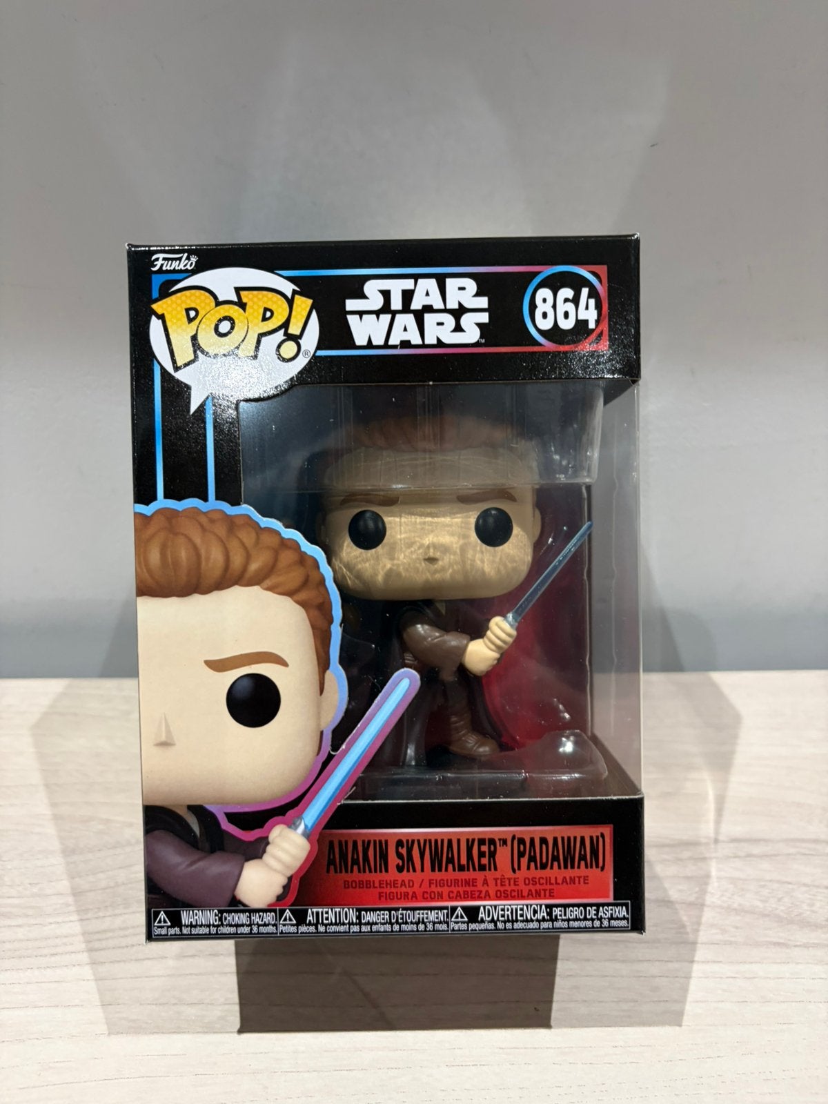 Funko Pop! Star Wars #864 – Anakin Skywalker (Padawan), Funko Europe, Ophalen of Verzenden, Zo goed als nieuw, 4th floor, 1 Queen Caroline St, London W6 9YN, Verenigd Koninkrijk