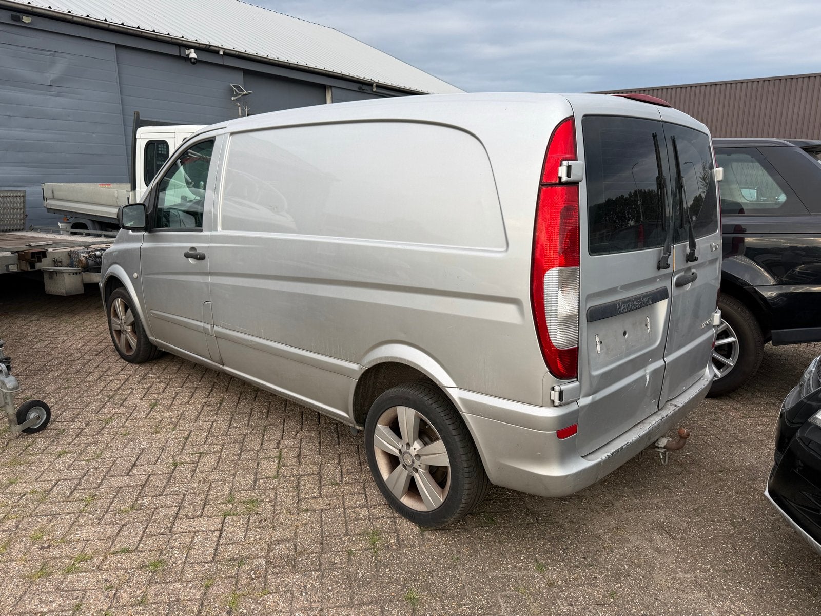 Mercedes vito 113 cdi 2011 facelift export motor bak 100%, Automaat, Euro 5, 1995 cc, Zwart