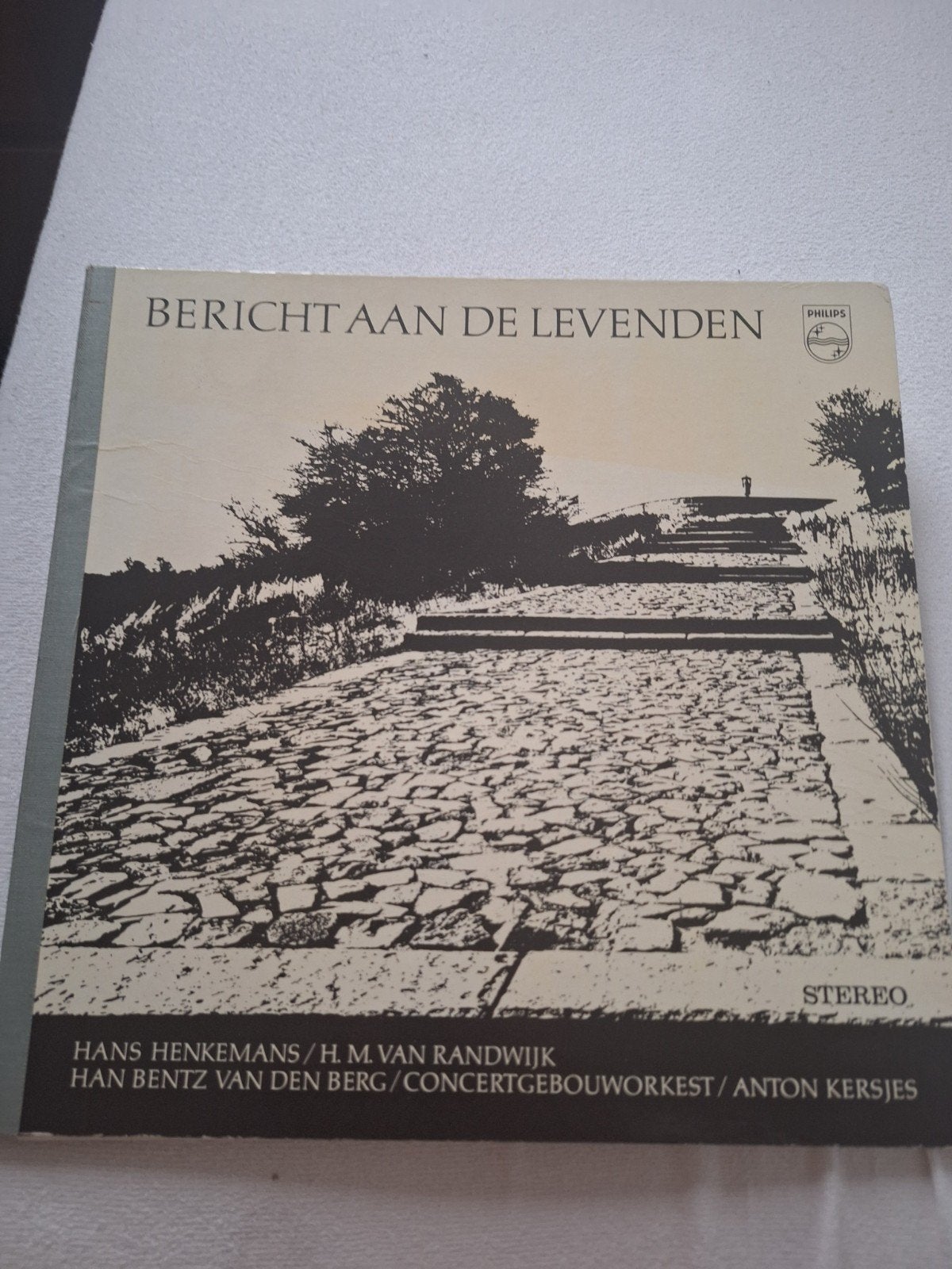 Bericht aan de Levenden - Klassieke LP Philips, Cd's en Dvd's, Vinyl | Klassiek, Ophalen, Gebruikt, Overige typen, 12 inch