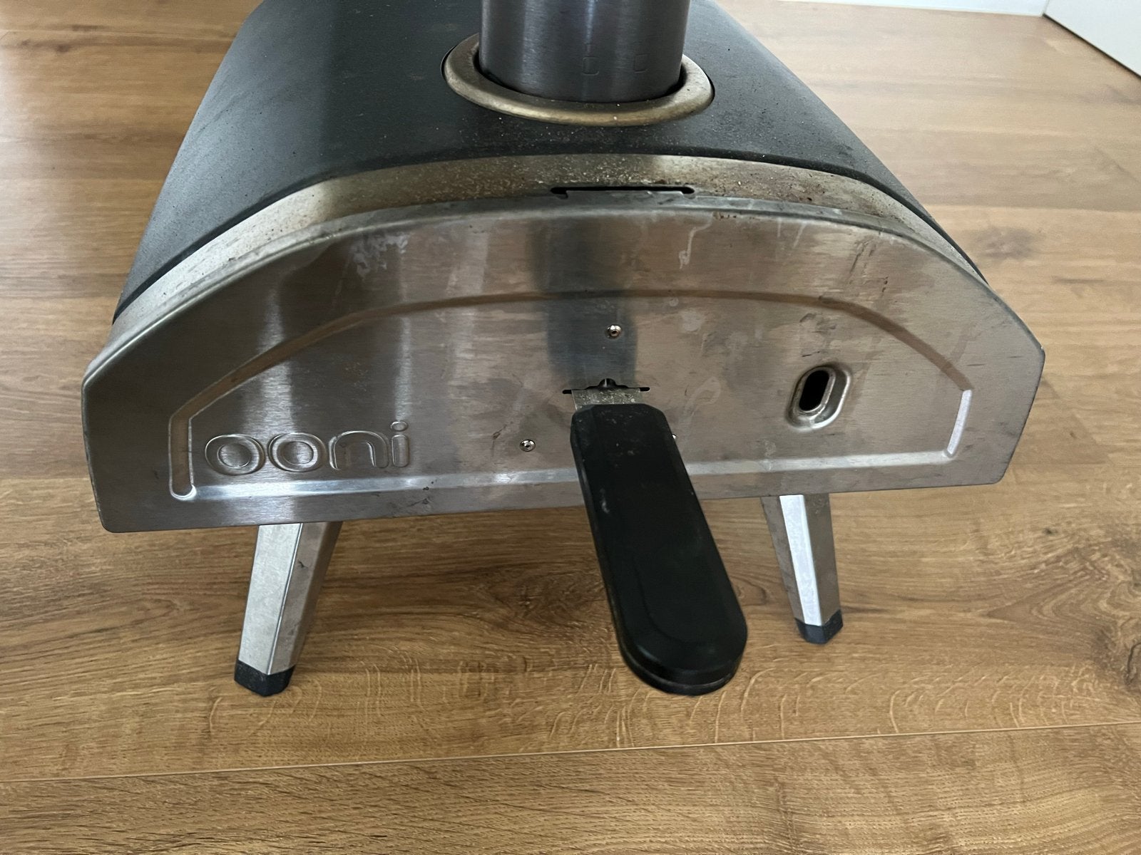 Ooni Fyra pizzaoven - Draagbaar en palletkorrel-gestookt, Ophalen of Verzenden, Gebruikt