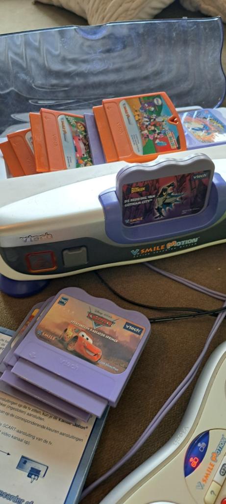 Vtech V smile motion, 1 speler, Ophalen of Verzenden, Zo goed als nieuw, Vanaf 3 jaar
