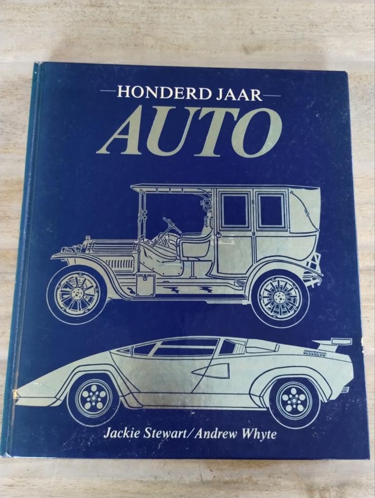 Honderd Jaar Auto - Geschiedenis van de Automobiel, Boeken, Ophalen of Verzenden, Zo goed als nieuw, Algemeen, Jackie Stewart/Andrew Whyte