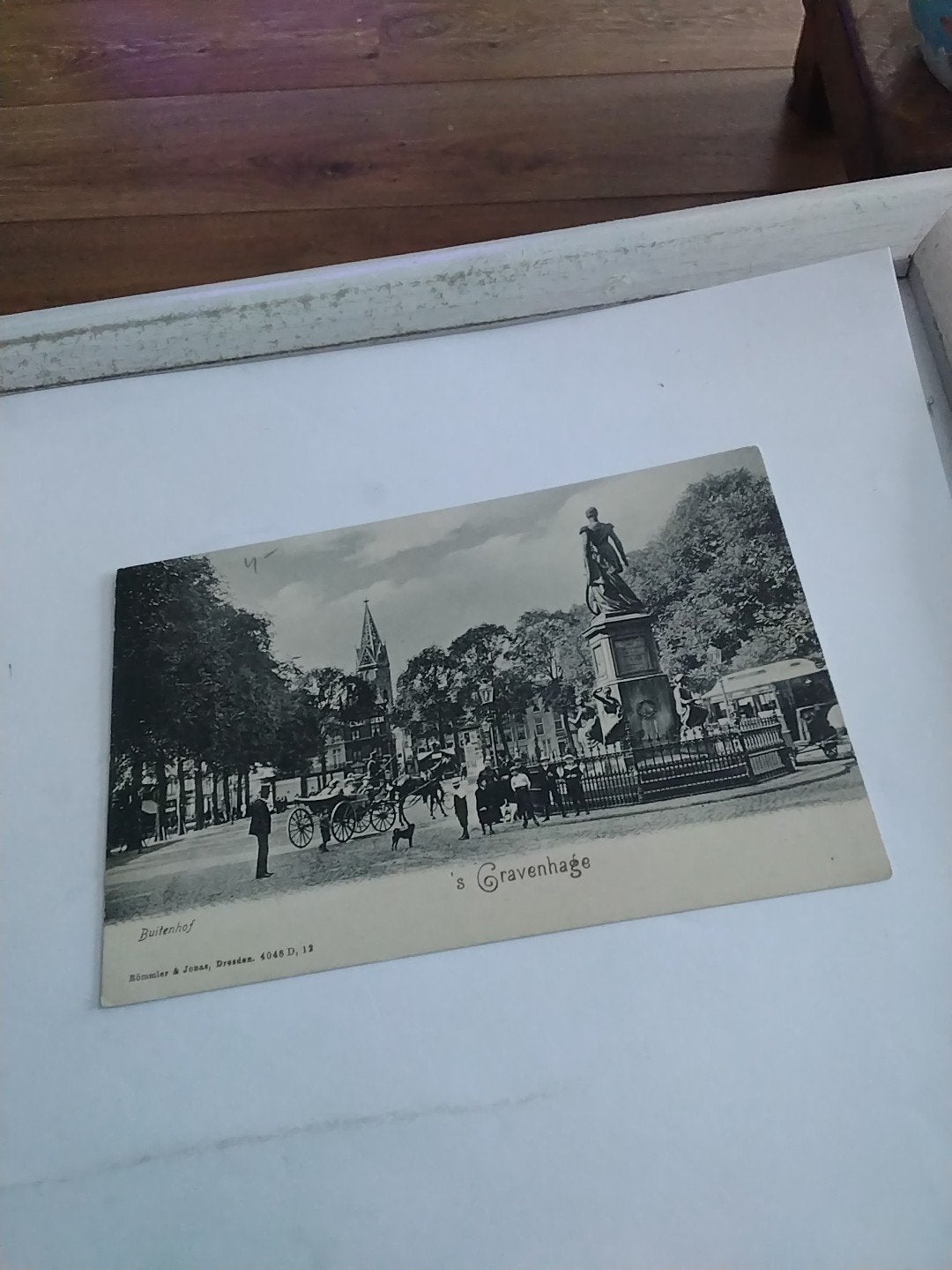 Oude briefkaart Buitenhof 's-Gravenhage (Den Haag), Ophalen of Verzenden, Voor 1920, Zuid-Holland