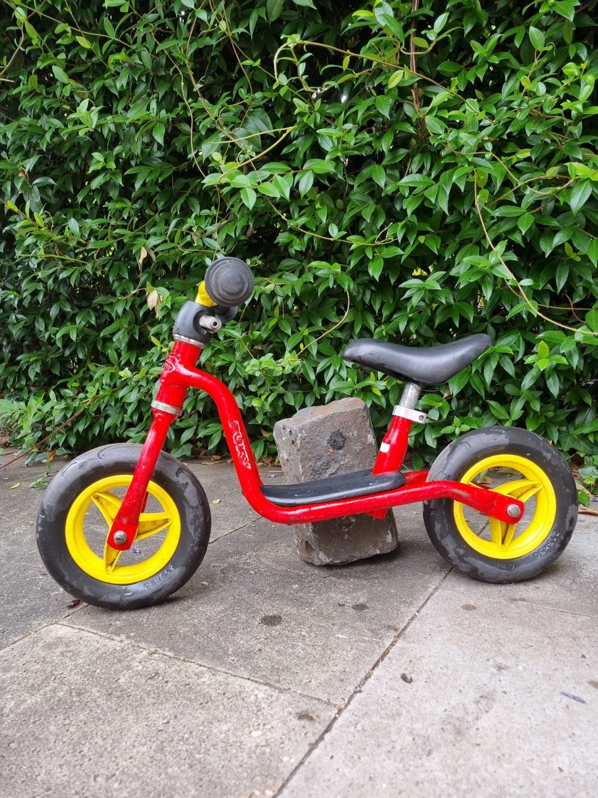 Puky loopfiets rood met softbanden voor 2-3 jaar, Ophalen, Gebruikt, Loopfiets