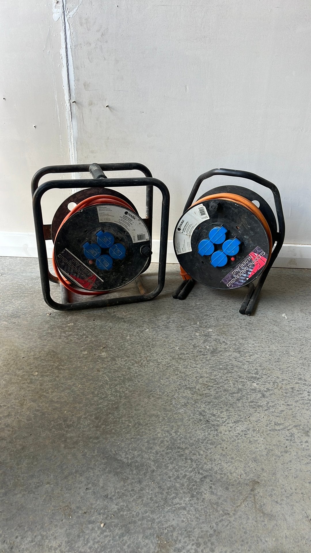 2 verlengsnoeren 25 meter, Ophalen, Zo goed als nieuw, Kabel of Snoer