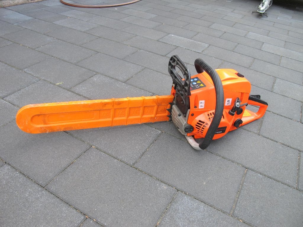 Powertech PT5200 kettingzaag - 2.0KW, 435mm blad, Ophalen, Gebruikt, Zaag, Overige merken