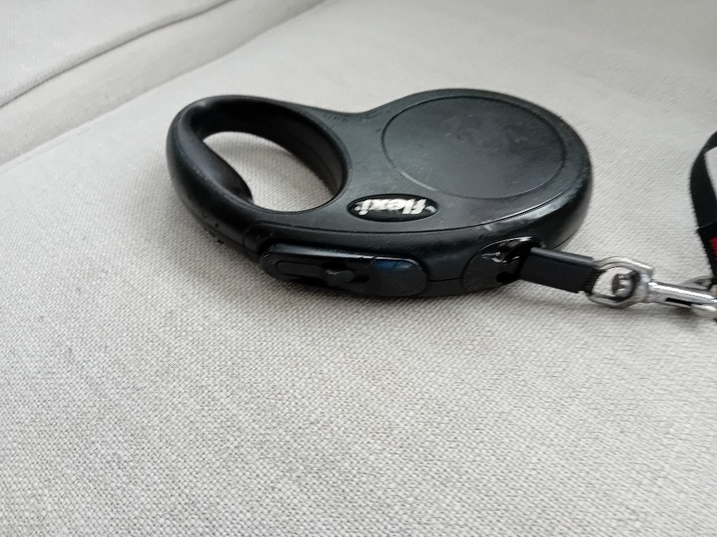 Flexi hondenriem, Ophalen, Zo goed als nieuw, Hondenriem