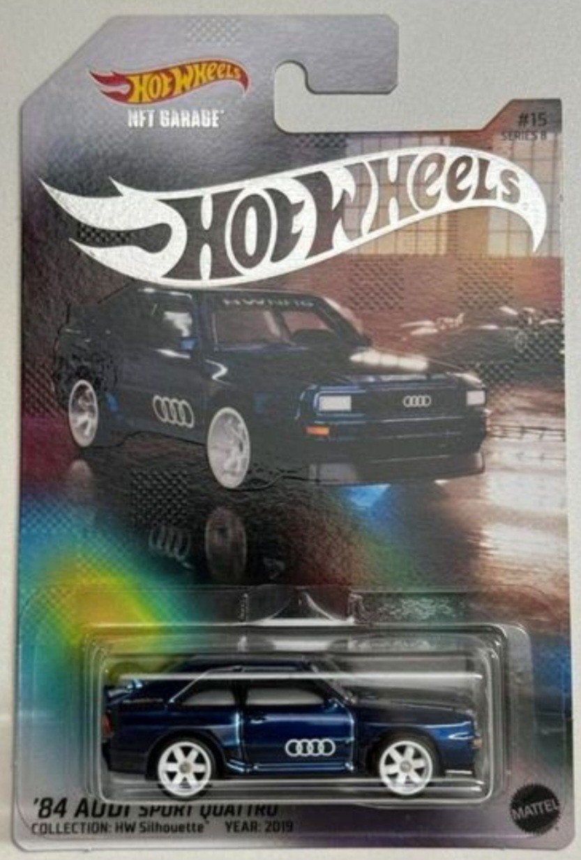Hot Wheels Audi Sport Quattto NFT Garage, Ophalen of Verzenden, Nieuw, Auto