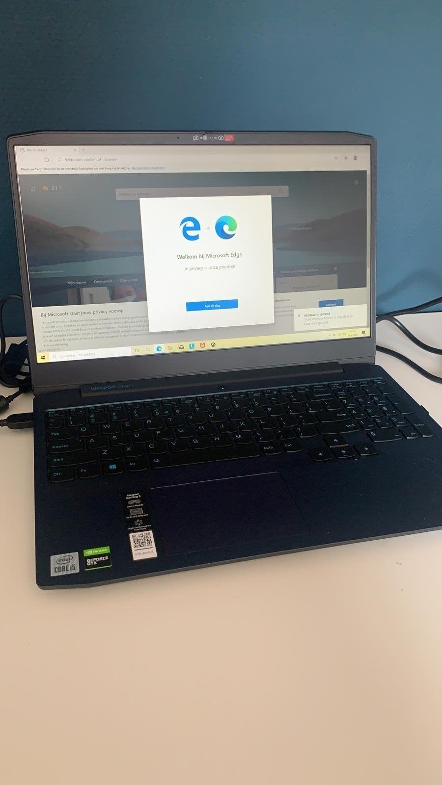 Lenovo IdeaPad Gaming 3 15IMH05 (81Y400GGMH) Gaming Laptop, Ophalen, Met videokaart, 2 tot 3 Ghz, 512 GB