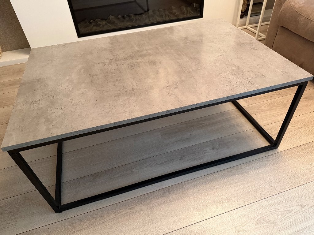 Moderne Salontafel, Huis en Inrichting, Tafels | Salontafels, Ophalen, 100 tot 150 cm, 50 tot 100 cm, Zo goed als nieuw