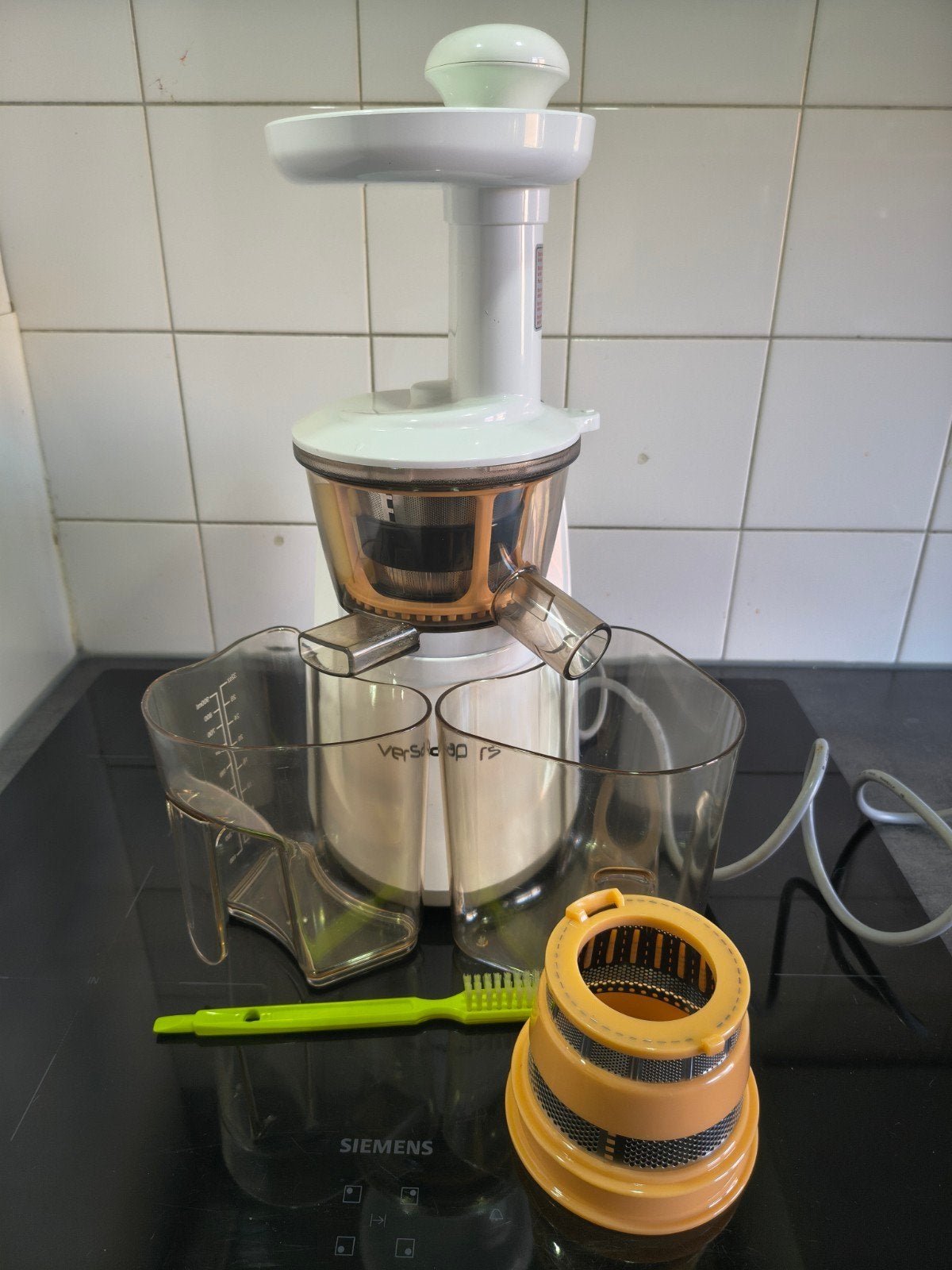Versapers HU100 Slowjuicer - Maximaal sapopbrengst, Ophalen of Verzenden
