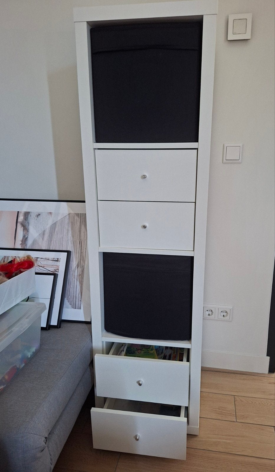Open vakkenkast Kallax Ikea 42x147 cm, Huis en Inrichting, Ophalen
