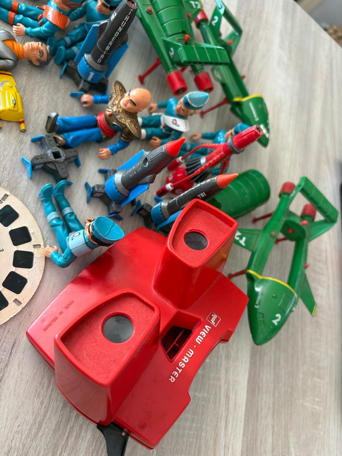 Thunderbirds Collectie: Figuren, Voertuigen & View-Master, Ophalen of Verzenden, Gebruikt