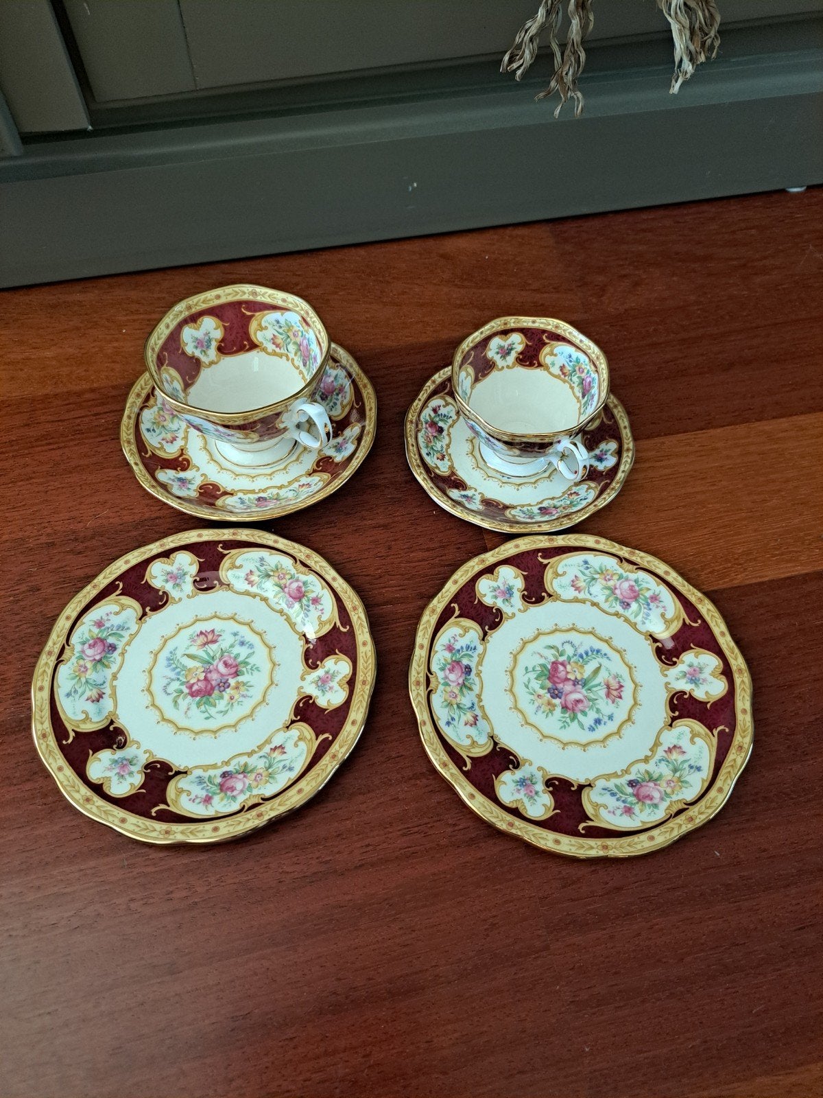 Vintage Royal Albert Lady Hamilton theeservies, Ophalen of Verzenden
