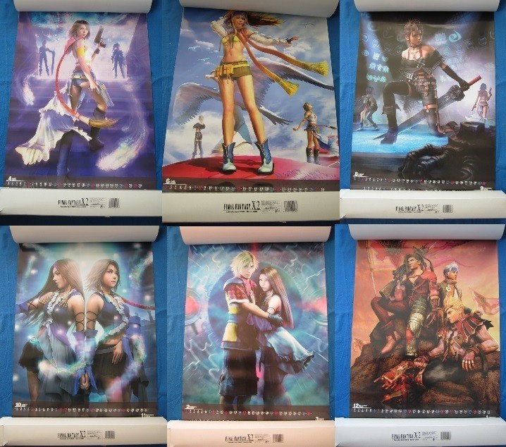 Game Poster Final Fantasy, Verzamelen, Ophalen of Verzenden, A1 t/m A3, Film en Tv