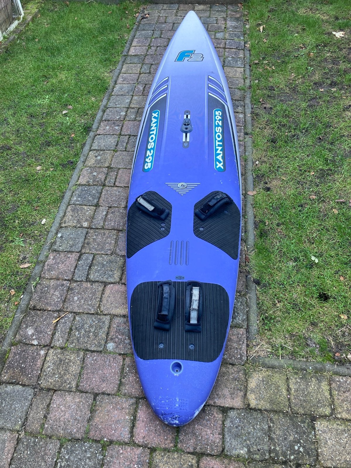 Windsurf board F2 Xantos 295 met toebehoren, Watersport en Boten, Ophalen, 250 tot 300 cm, Gebruikt, F2