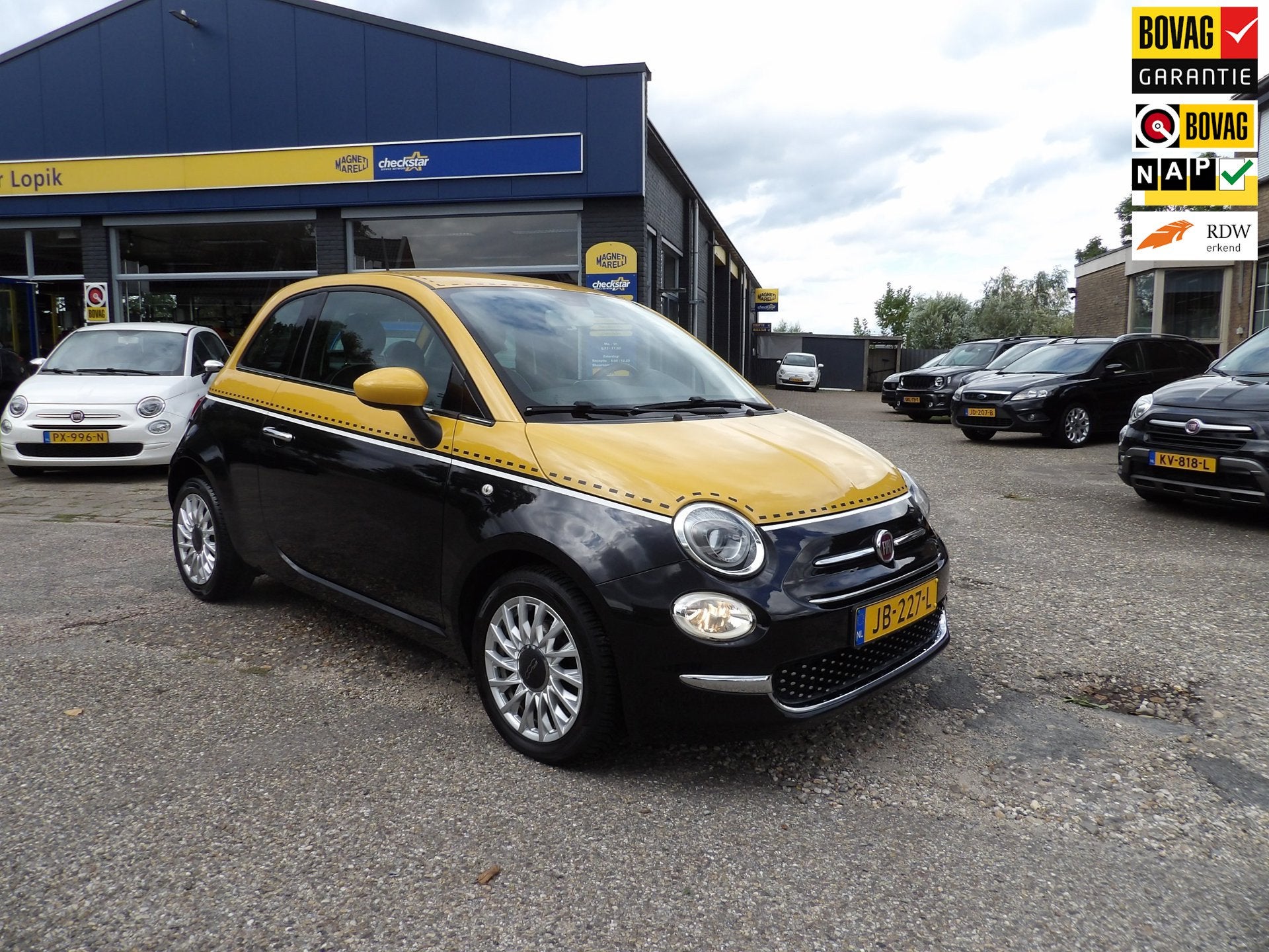 Fiat 500 0.9 TwinAir Turbo Lounge / Rijklaarprijs, Voorwielaandrijving, 12 maanden, Origineel Nederlands, Bedrijf