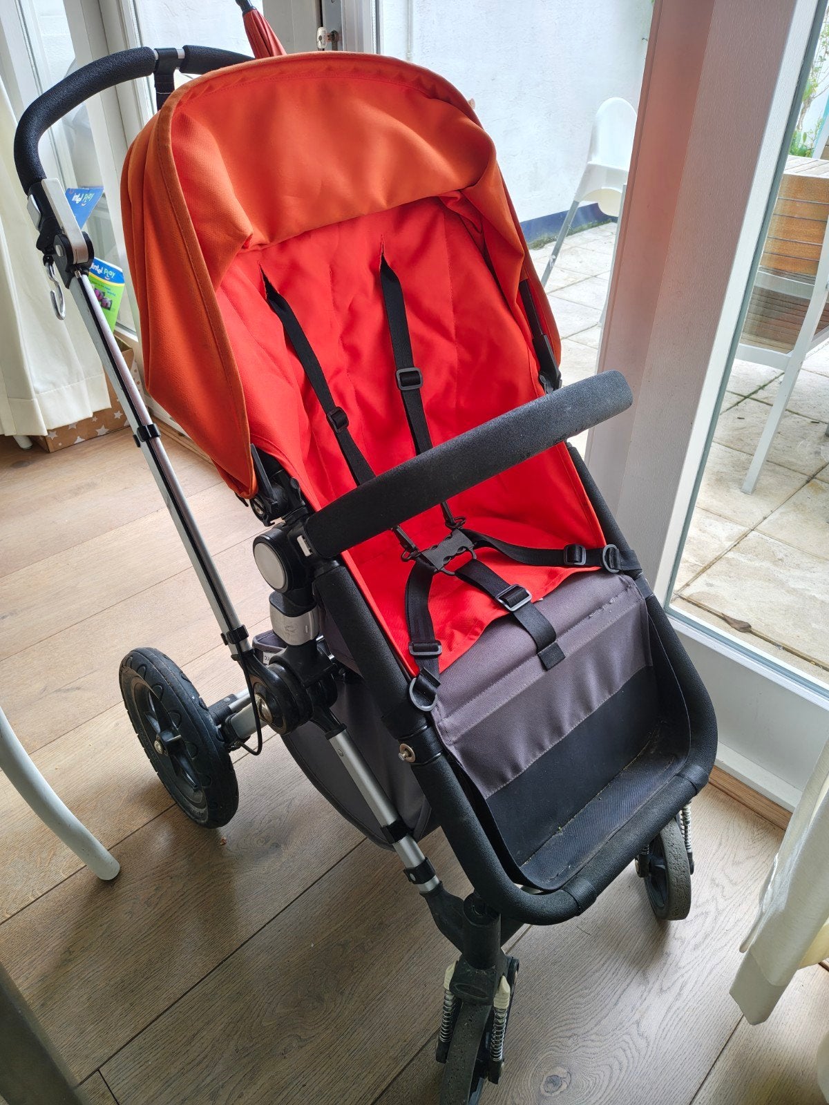 Bugaboo Cameleon kinderwagen met accessoires, Ophalen, Gebruikt, Verstelbare duwstang, Bugaboo