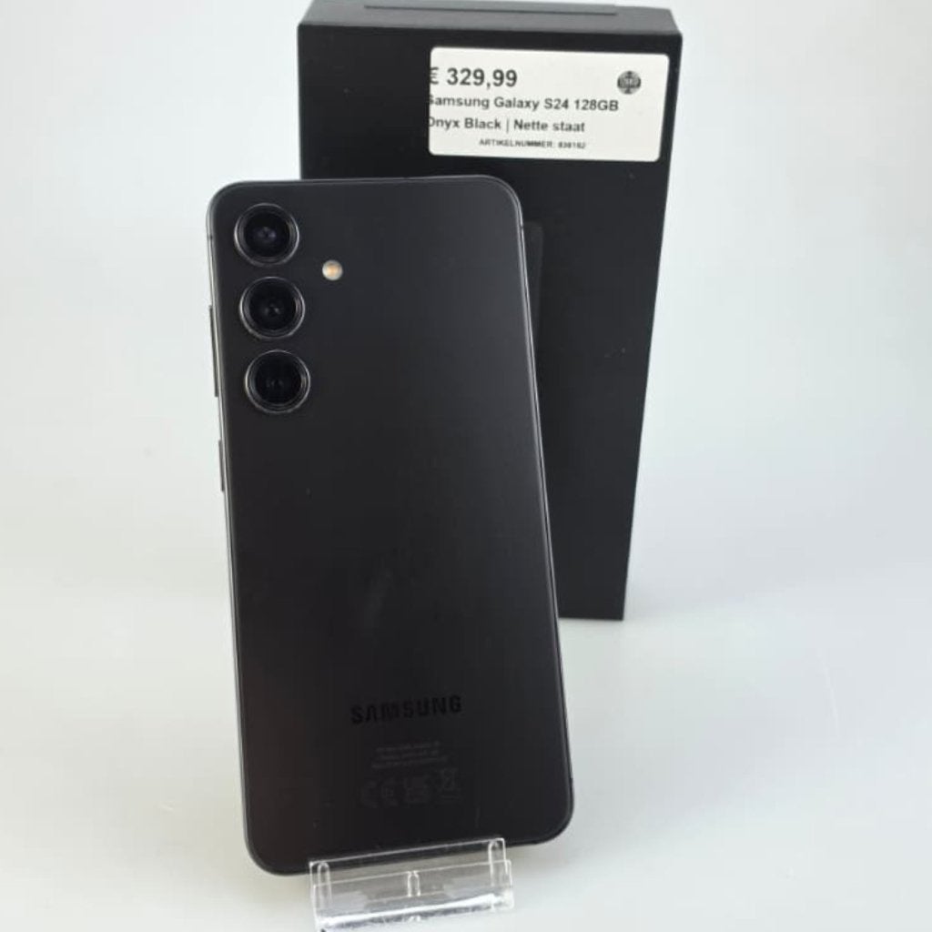 Foto 3 van Samsung Galaxy S24 128GB Onyx Black | Nette staat