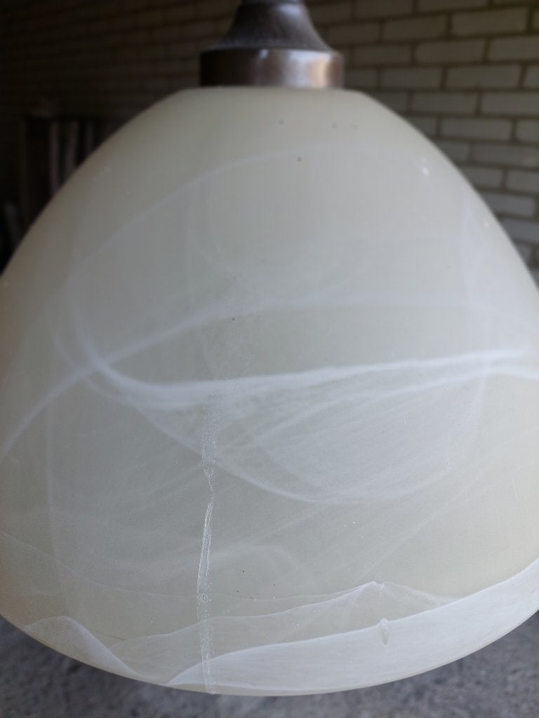 Vintage hanglamp, Ophalen, Zo goed als nieuw, Metaal, Vintage