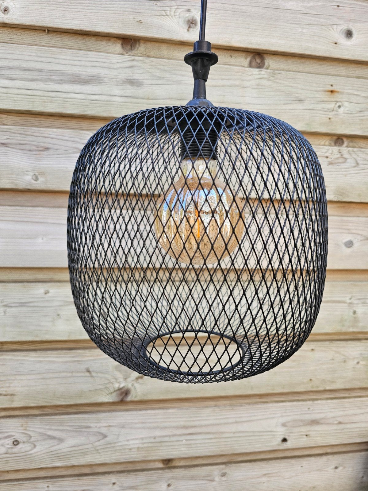 Ikea hanglamp incl. fitting, Ophalen, Zo goed als nieuw, Industrieel, Modern, E27 (groot)