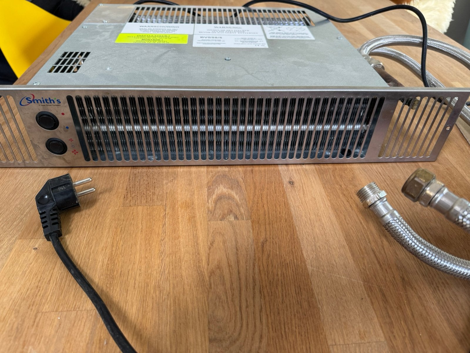 Plintradiator Smith’s Space Saver BVSS8/5 Kickspace, Minder dan 30 cm, Radiator, Ophalen of Verzenden, Zo goed als nieuw