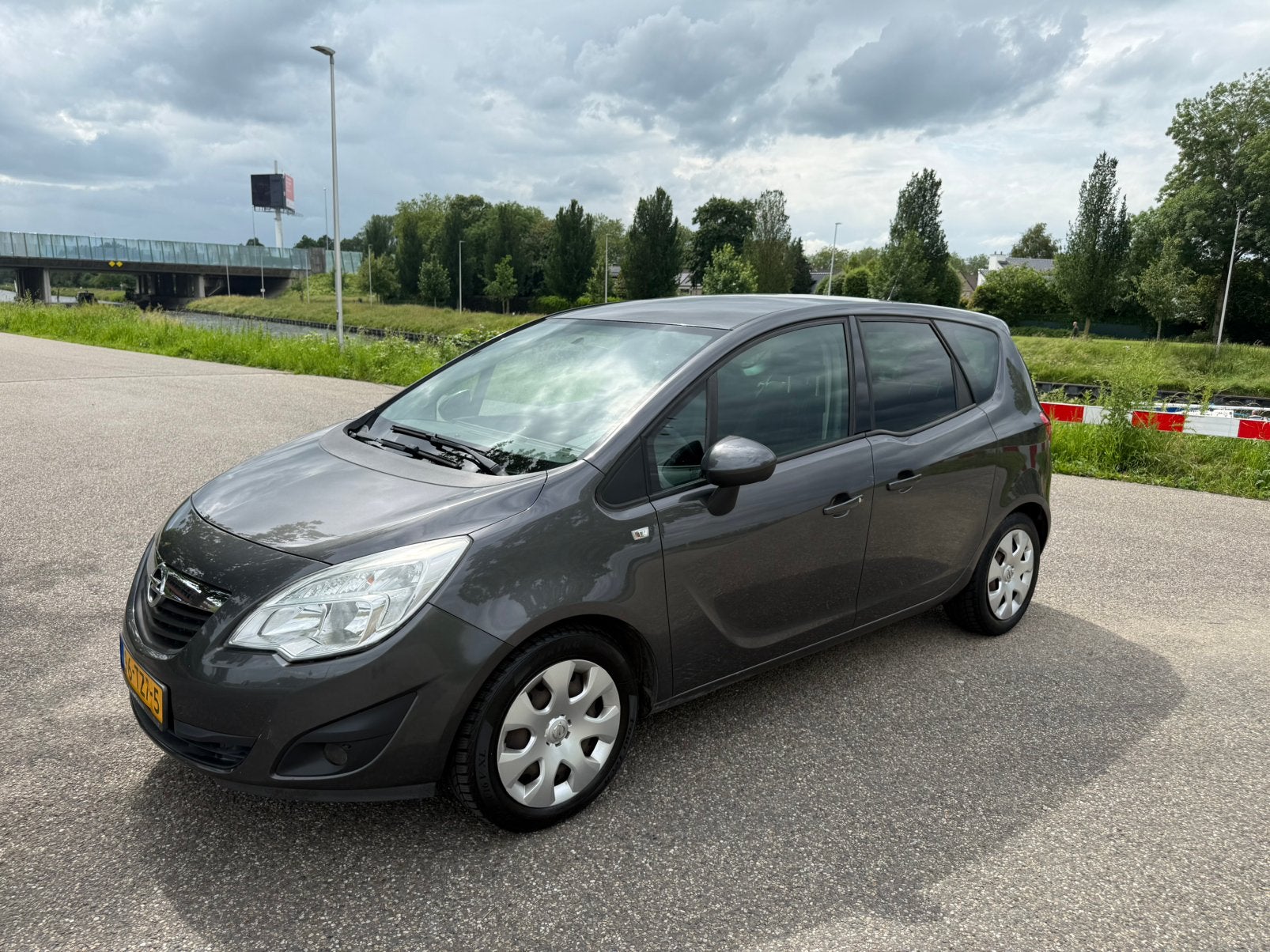 Opel Meriva 1.4 74KW 2012 Grijs, Voorwielaandrijving, Stof, 4 cilinders, 1261 kg