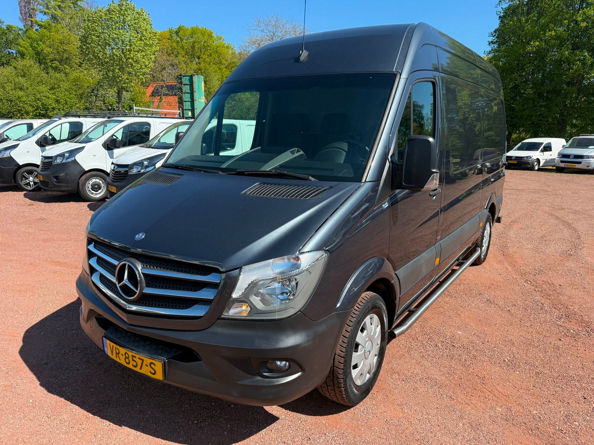 Mercedes-Benz Sprinter 319 CDI 3.0 EURO 6 L2H2 Luchtvering /, Auto's, Automaat, Gebruikt, Euro 6, 190 pk