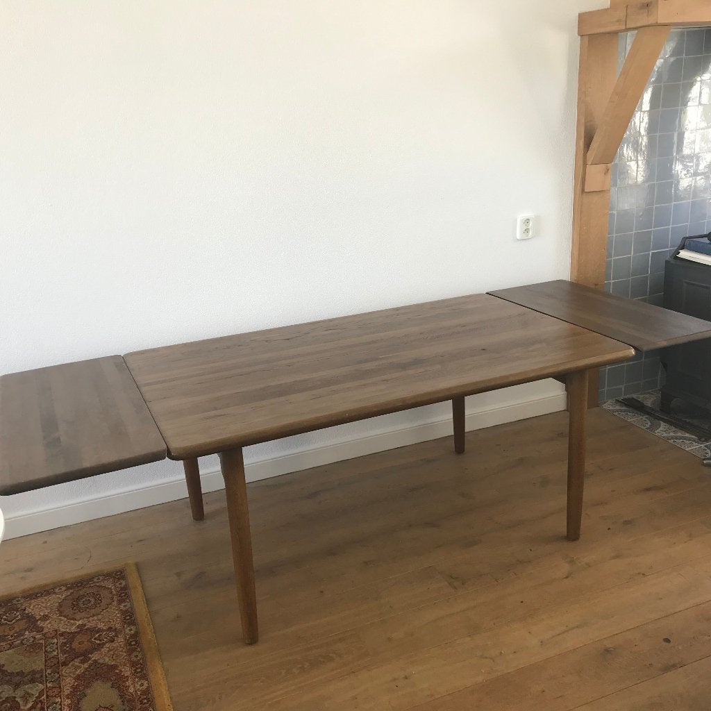 N.O. Moller  tafel eettafel vintage deens design, Antiek en Kunst, Antiek | Meubels | Tafels, Ophalen
