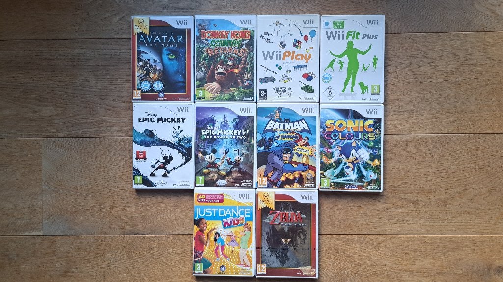Nintendo Wii games, Zo goed als nieuw, Ophalen, Avontuur en Actie, 3 spelers of meer