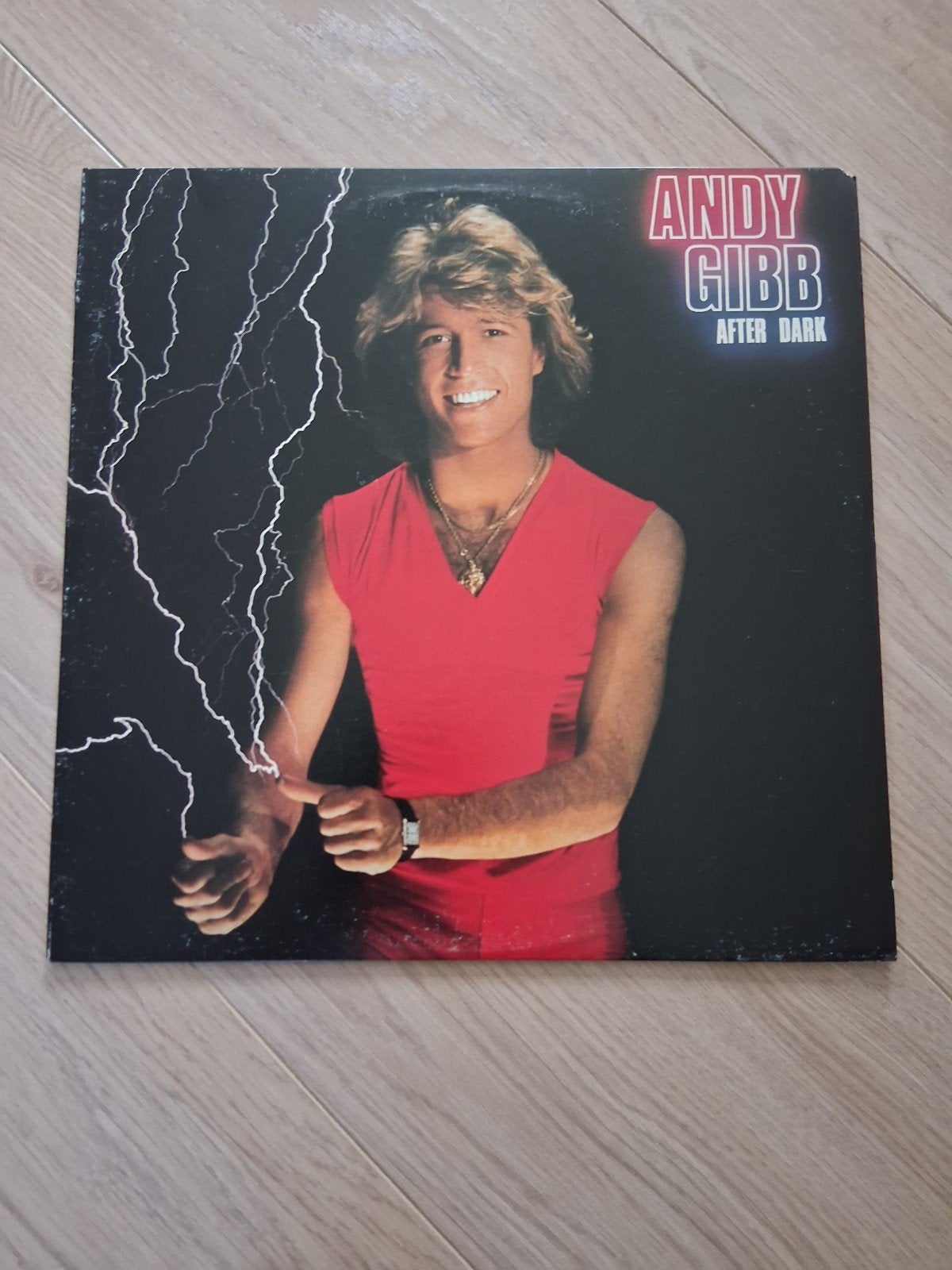Andy Gibb - After Dark LP (1980), Cd's en Dvd's, Ophalen of Verzenden, Gebruikt, 12 inch