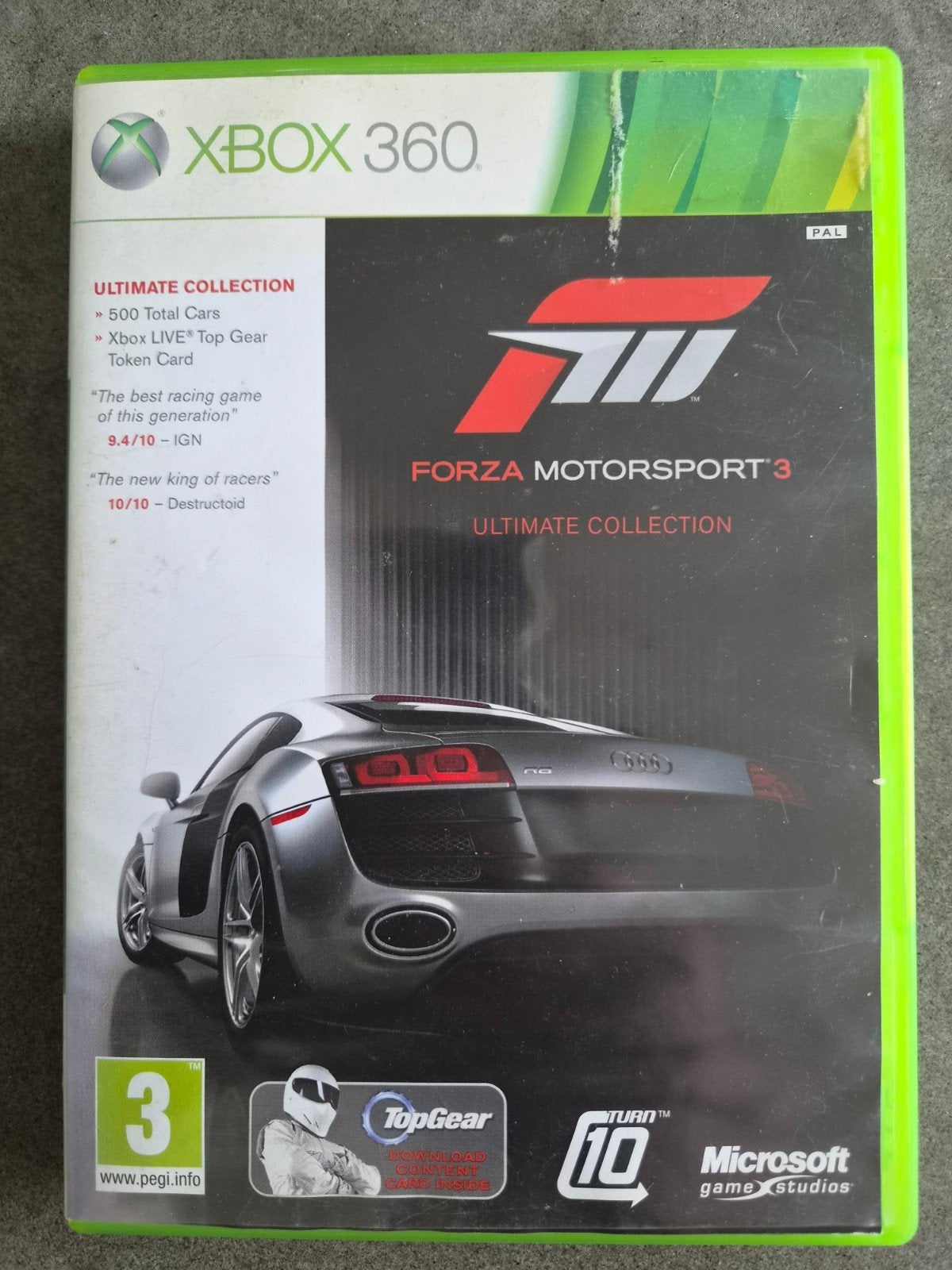 Forza Motorsport 3 - Xbox 360, Verzenden, Racen en Vliegen, 2 spelers, Zo goed als nieuw