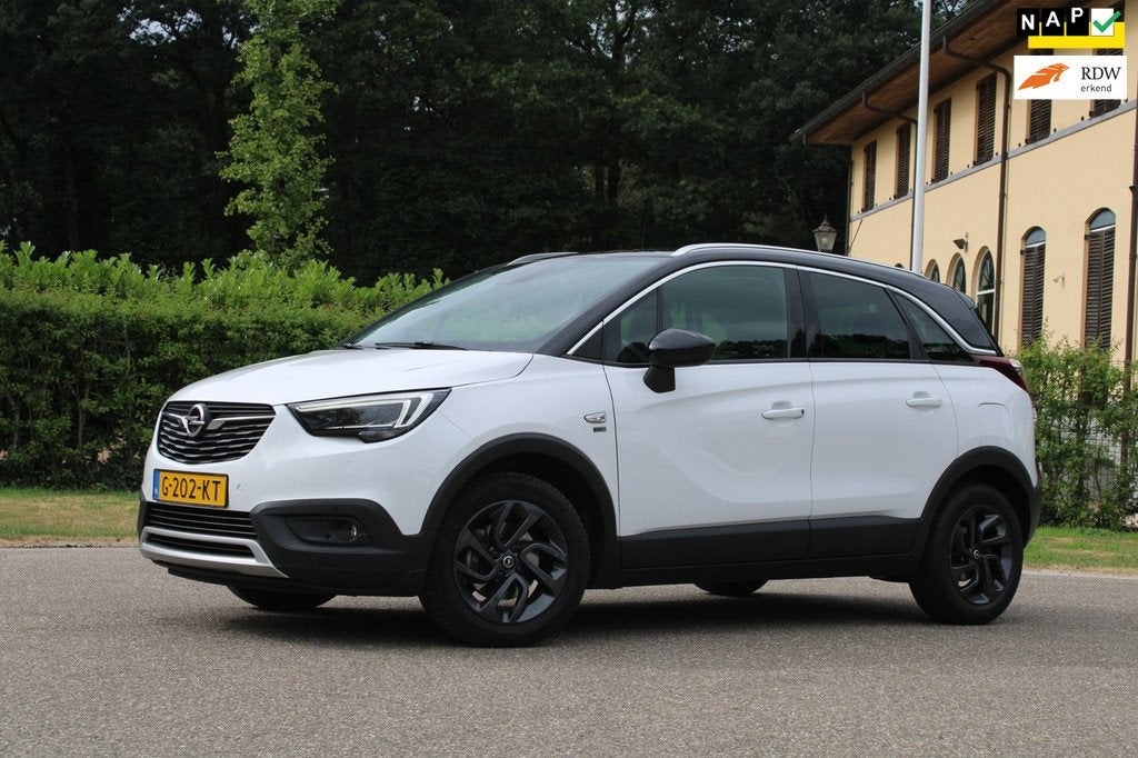Opel Crossland X 120 Jaar Edition-1e eigenaar-dealeronderhou, Auto's, Opel, Gebruikt, Euro 6, 1199 cc, Wit