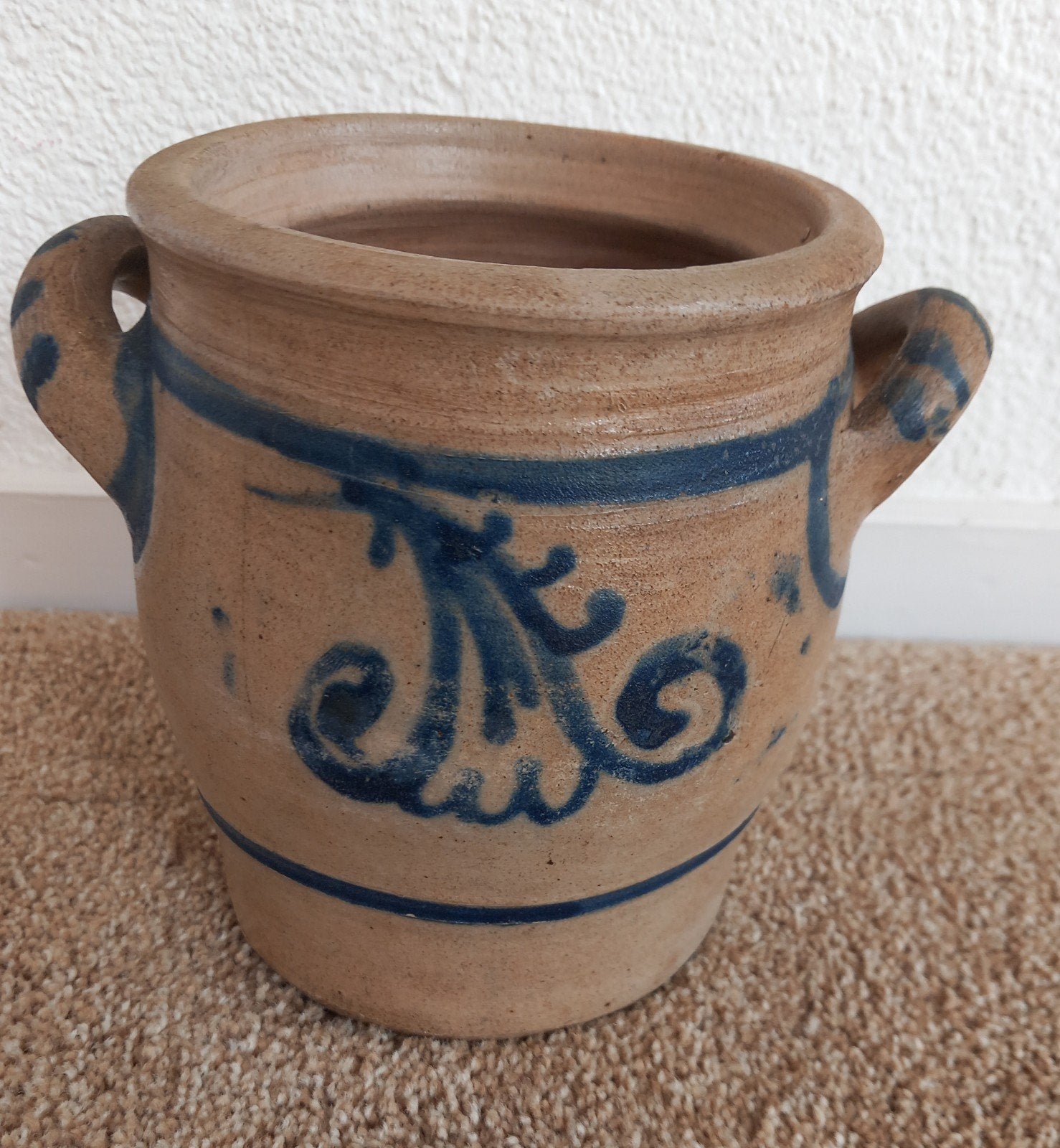 Vintage  zoutpot, Ophalen of Verzenden