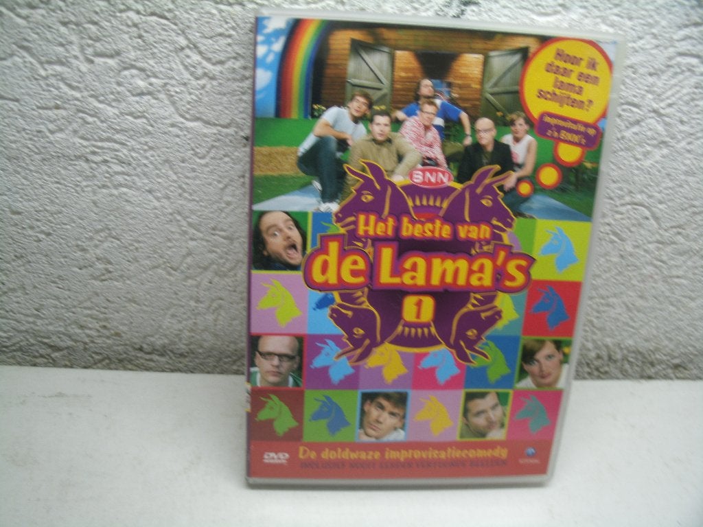 dvd 163b de lama's 1, Alle leeftijden, Ophalen of Verzenden, Zo goed als nieuw, Stand-up of Theatershow