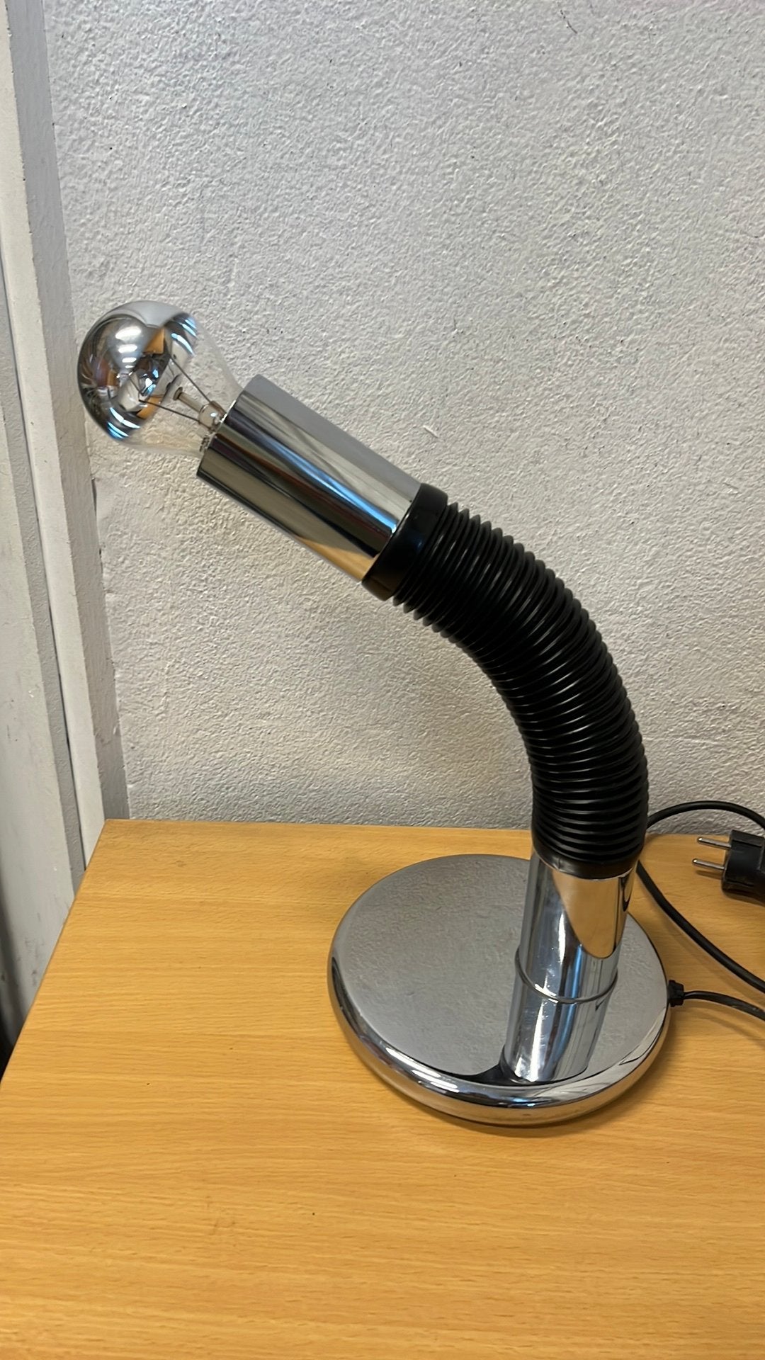 Targetti elbow tafellamp, Huis en Inrichting, Overige merken, Zo goed als nieuw, 40 cm, H