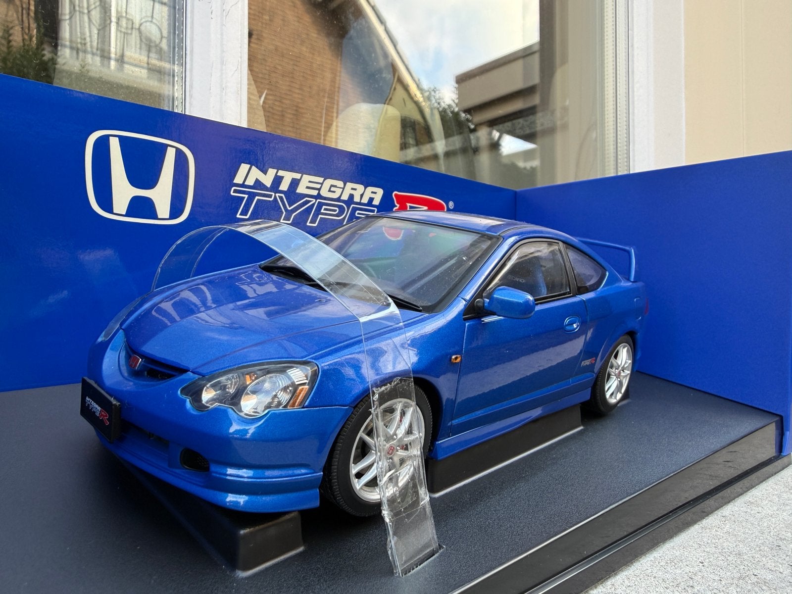 1:18 Honda Integra Type R Electric Blue RHD Autoart 73243, Auto, Autoart, Ophalen of Verzenden, Zo goed als nieuw