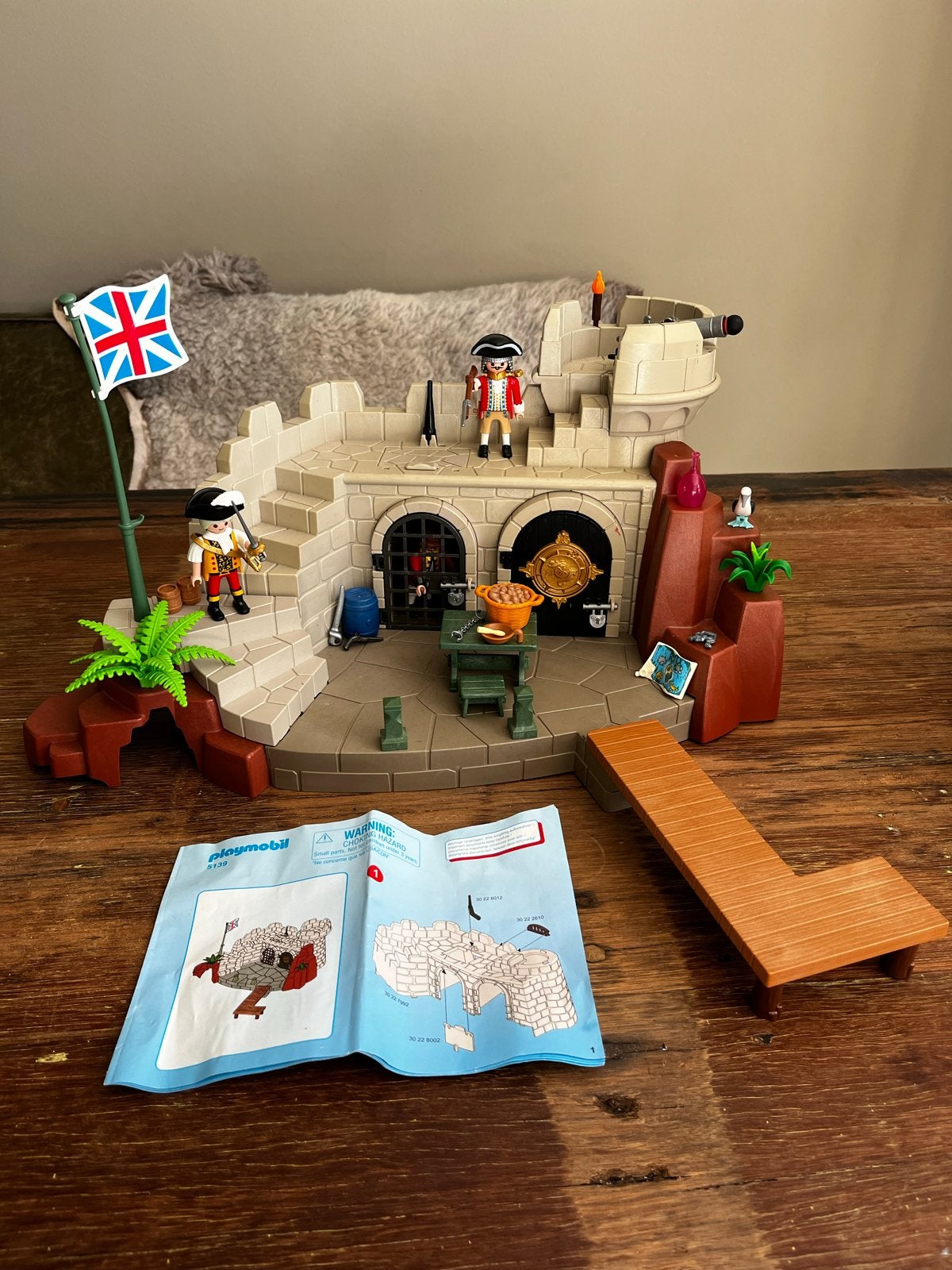 Playmobil Piratenfort 5139, Pirates, Complete set, Ophalen of Verzenden, Zo goed als nieuw
