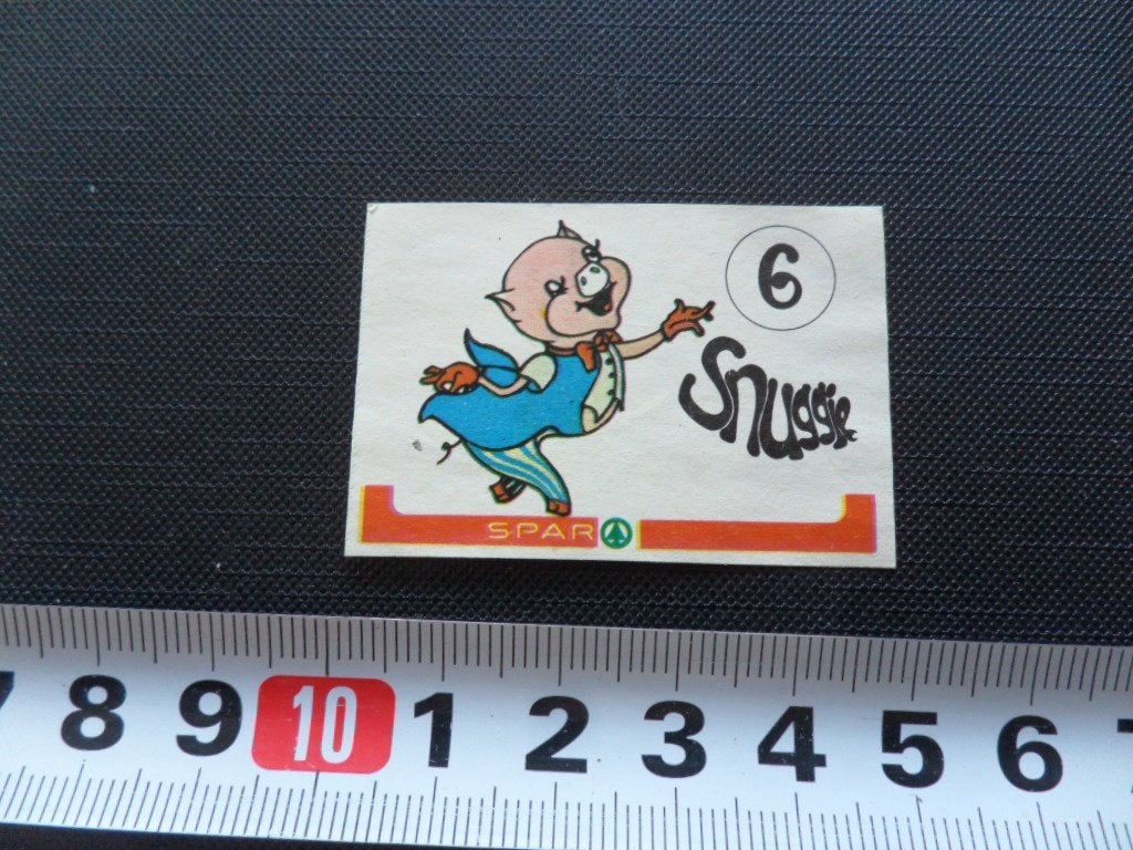 sticker plaatje supermarkt SPAR strip snuggie #6, Ophalen of Verzenden, Zo goed als nieuw