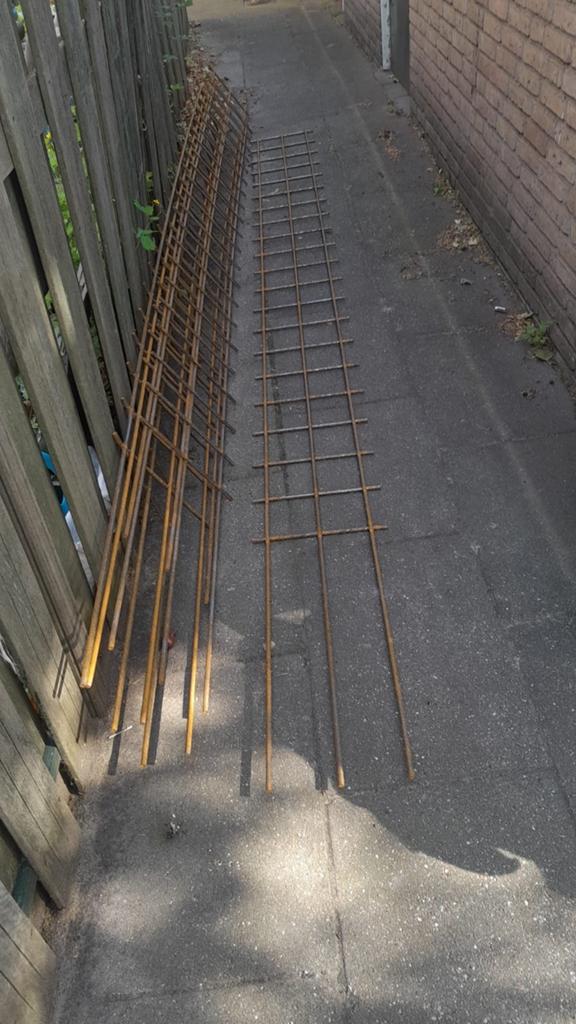 Betonstaalmatten / Bewapeningsnetten, Ophalen of Verzenden, Gebruikt