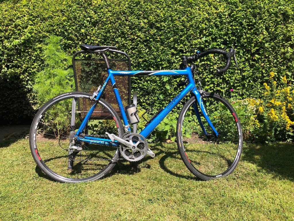Racefiets, Fietsen en Brommers, Fietsen | Heren | Sportfietsen en Toerfietsen, Ophalen, 28 inch, Gebruikt, Velgrem