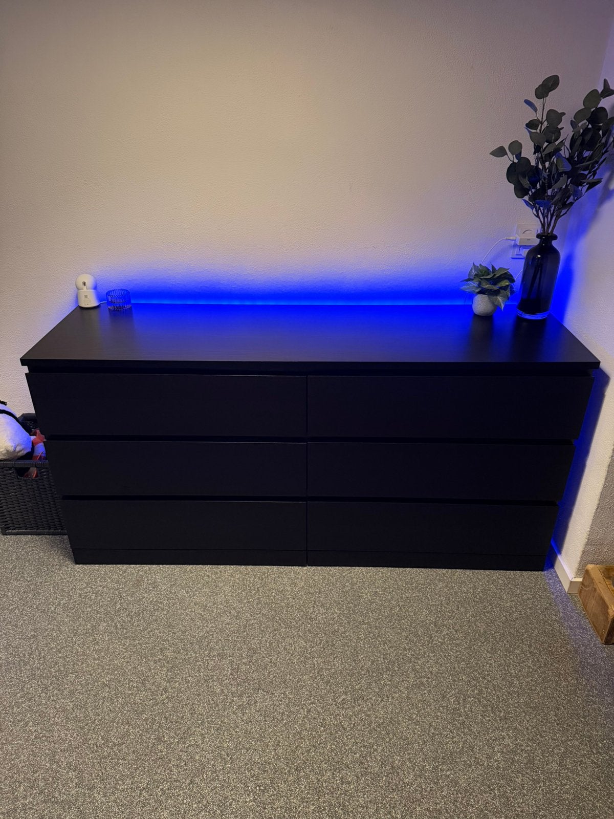 Ikea malm kast, Ophalen, Zo goed als nieuw, 25 tot 50 cm, 150 tot 200 cm