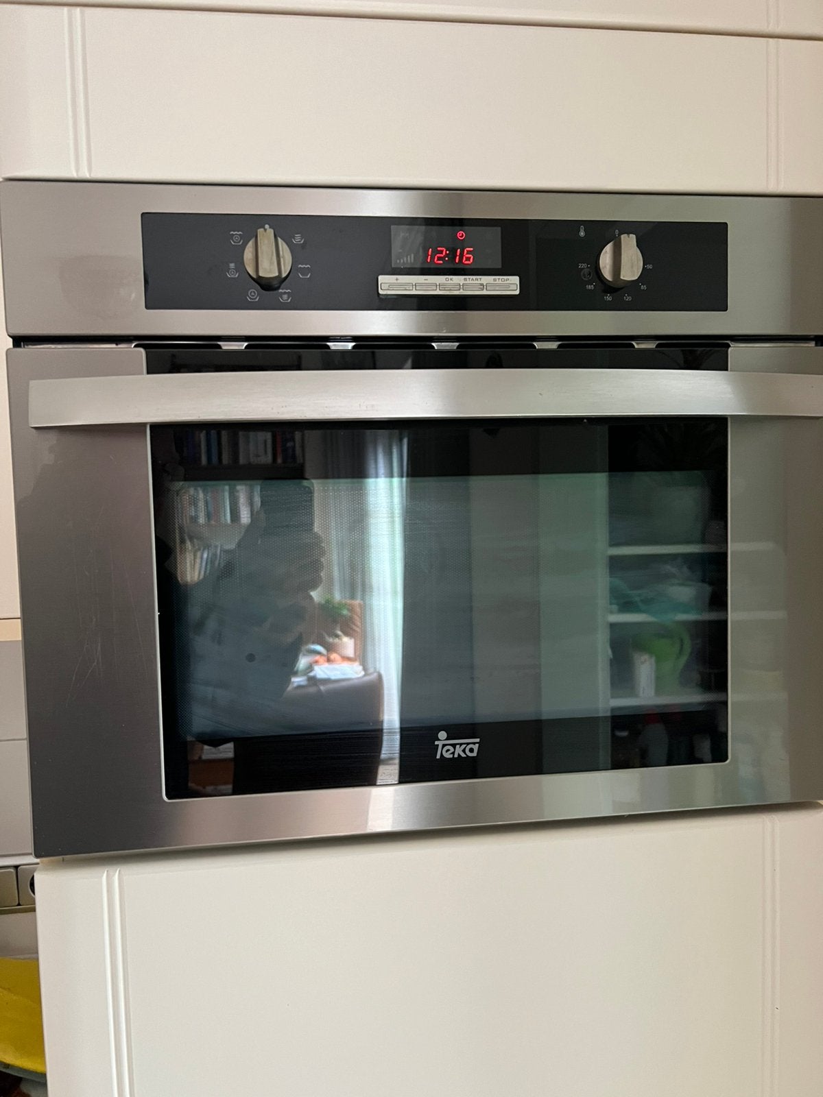 Combi magnetron oven TEKA Inbouw hoogte 45 cm., Ophalen, Zo goed als nieuw
