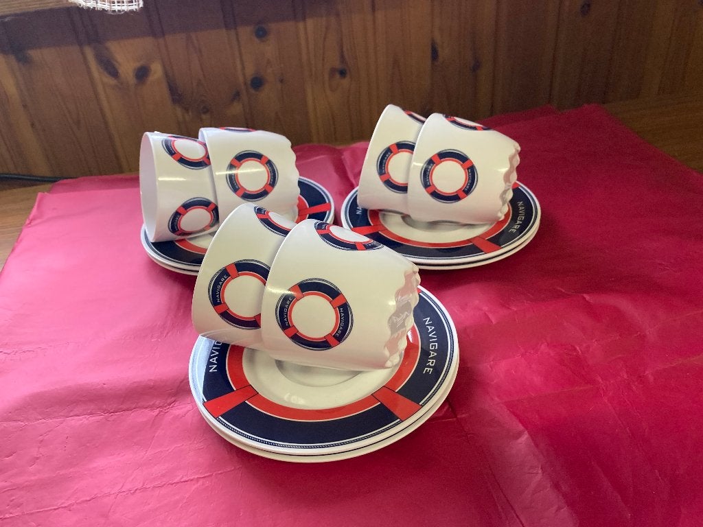 Camping servies navigare, Ophalen, Zo goed als nieuw