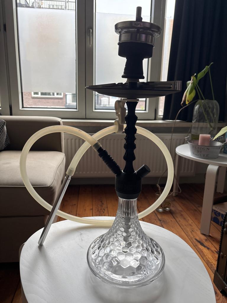 Amy deluxe waterpijp, Verzamelen, Rookartikelen, Aanstekers en Luciferdoosjes, Ophalen, Zo goed als nieuw, (Water)pijp