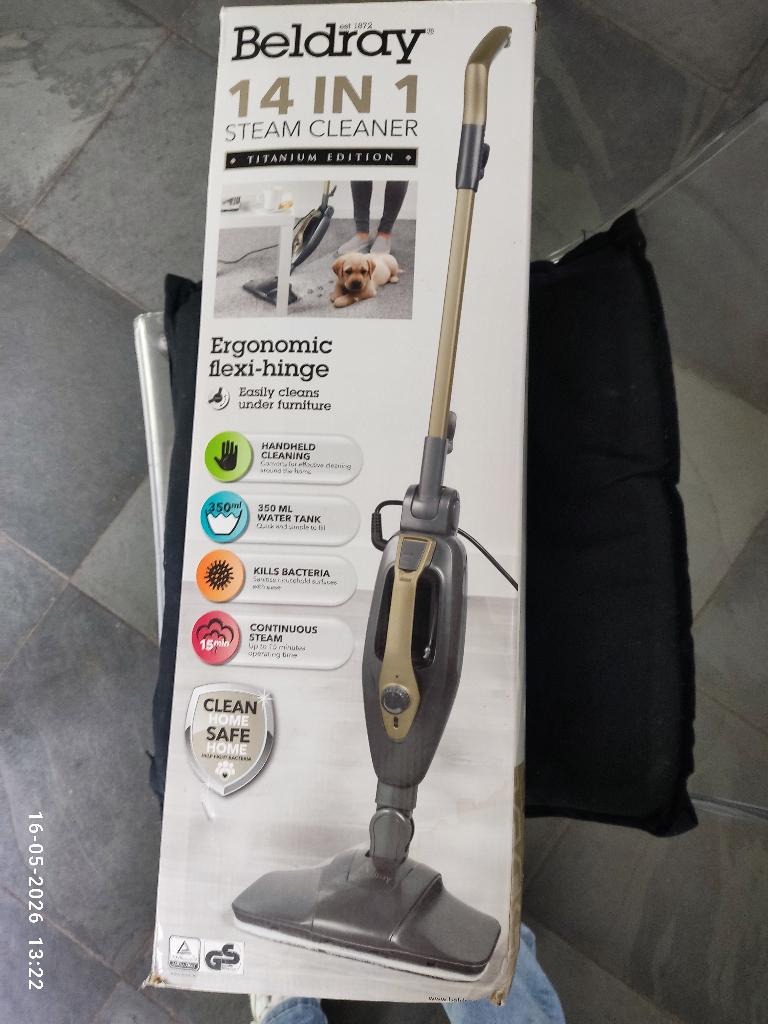 Beldray Stoomreiniger 14-in-1, Ophalen of Verzenden, Nieuw, Stoomreiniger