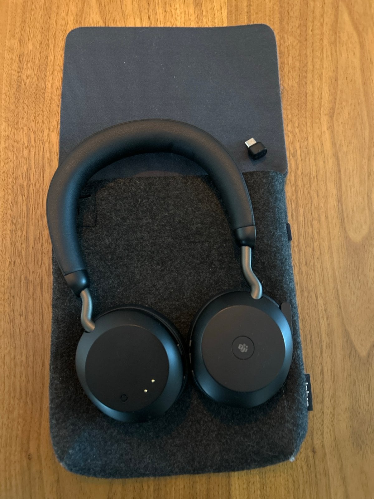 Jabra Evolve2 75 MS Stereo met Link380 USB-C, Overige merken, Ophalen of Verzenden, Zo goed als nieuw, Over oor (circumaural)