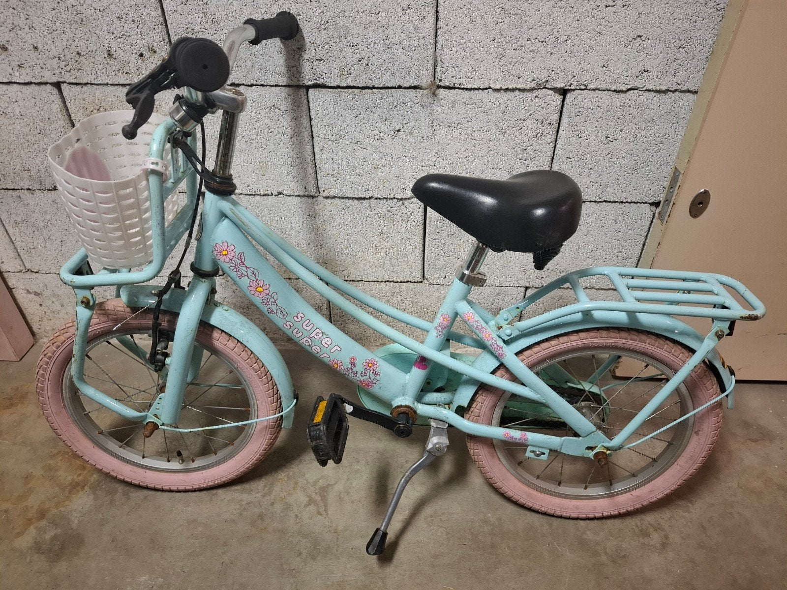 Meisjes fiets 16 inch, Ophalen, Gebruikt, 16 inch